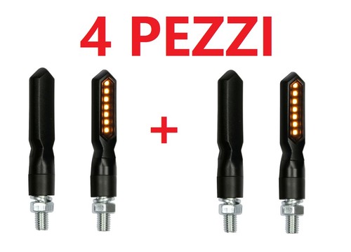 Frecce led moto omologate - 4x,